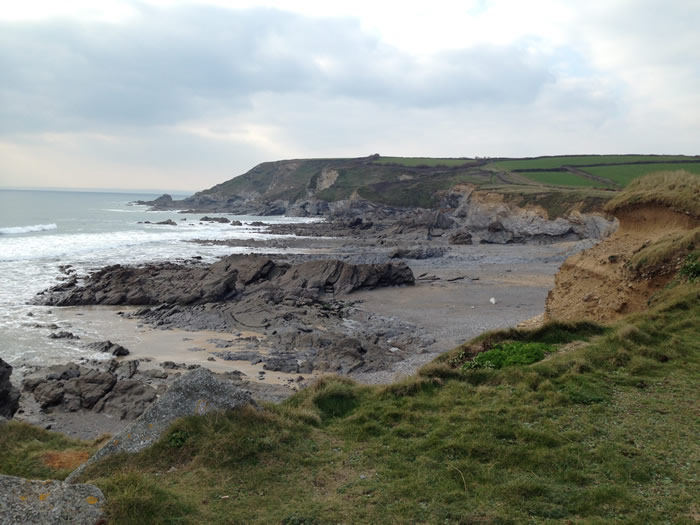 explore gunwalloe also known as dollar cove with viv robinson registered blue badge tour guide